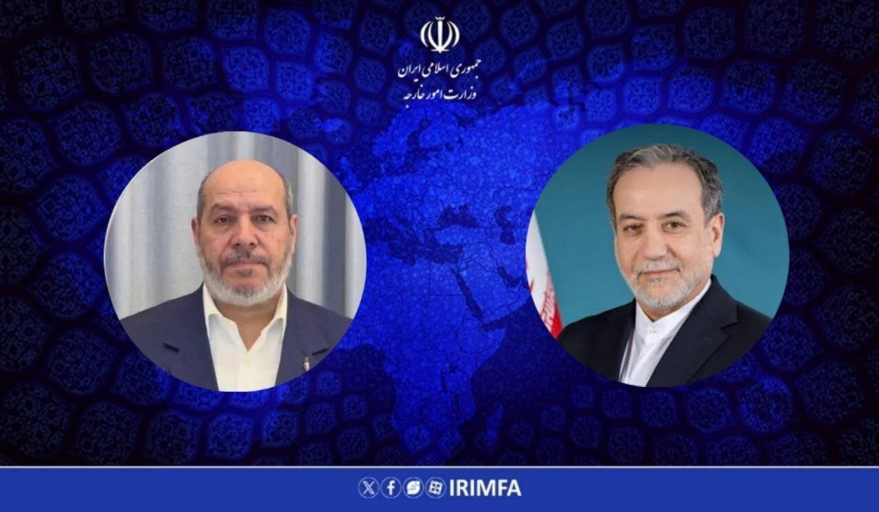 عراقچی به خلیل الحیه تبریک گفت